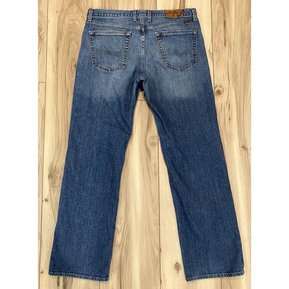 Lucky Brand Men’s Jeans 34 Regular Vintage Straight Fit - Picture 5 of 12